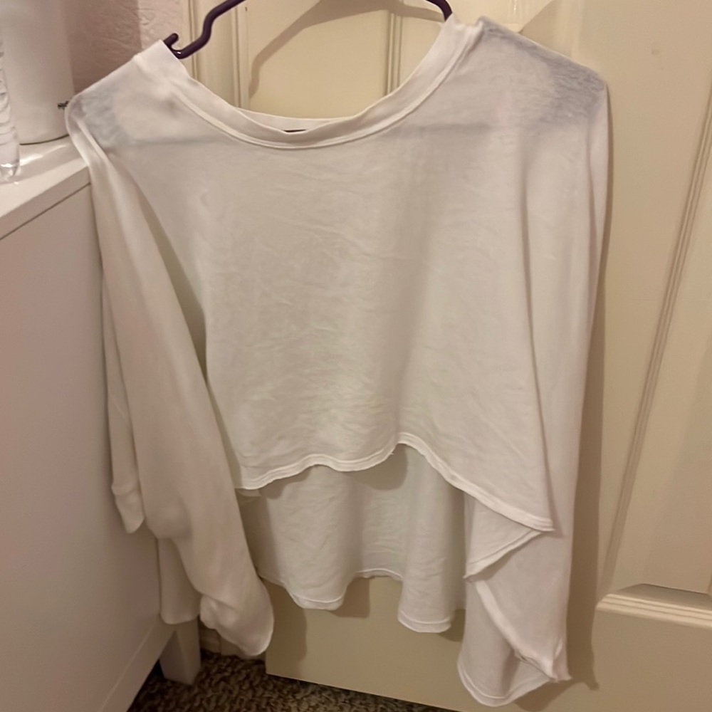 free people white cc tee!